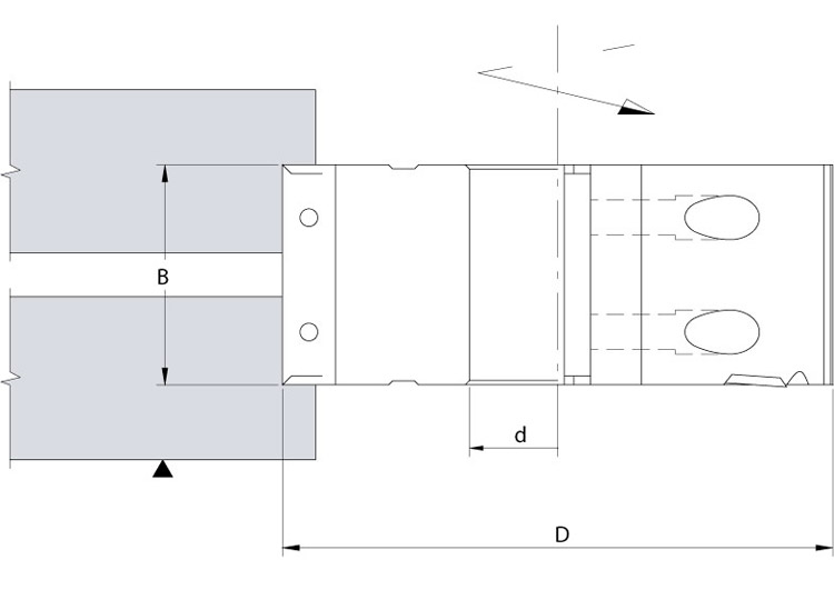 Teste porta coltelli per battute