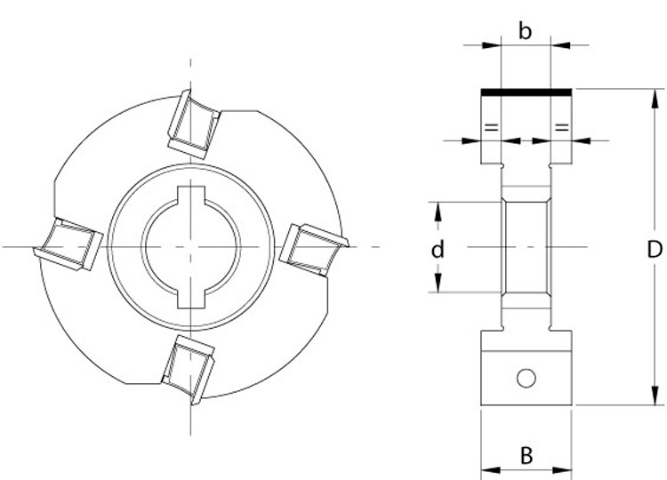 Teste porta coltelli per bordatrici