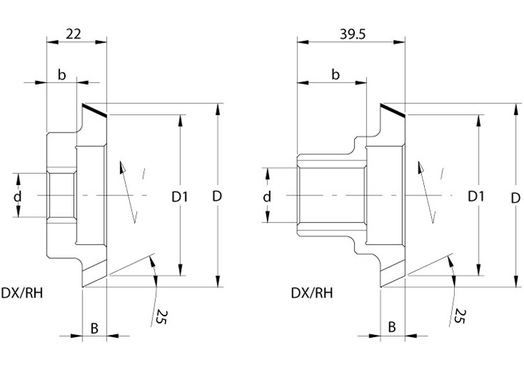 Tct cutters for biesse edgebanding machines