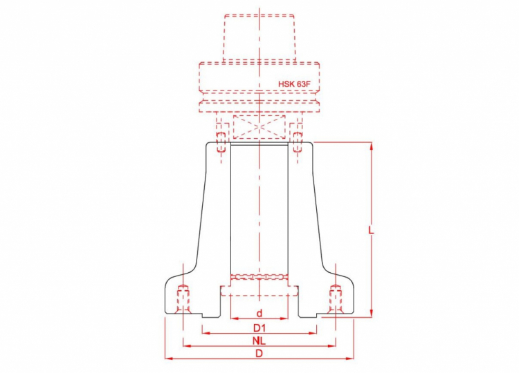 CNC ROUTER SAW BLADE HOLDER