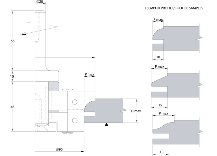 Cnc router cutter for doors