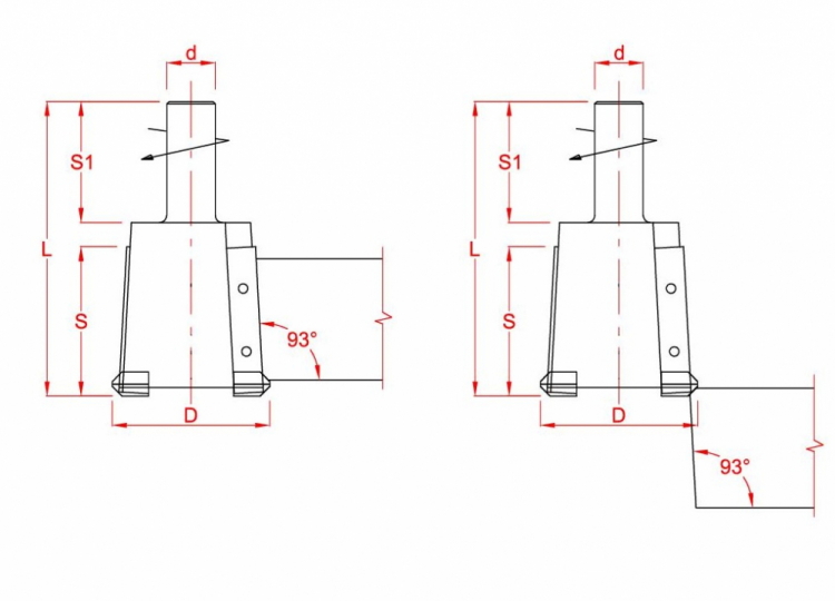 SIZING AND BEVELLING ROUTER CUTTER