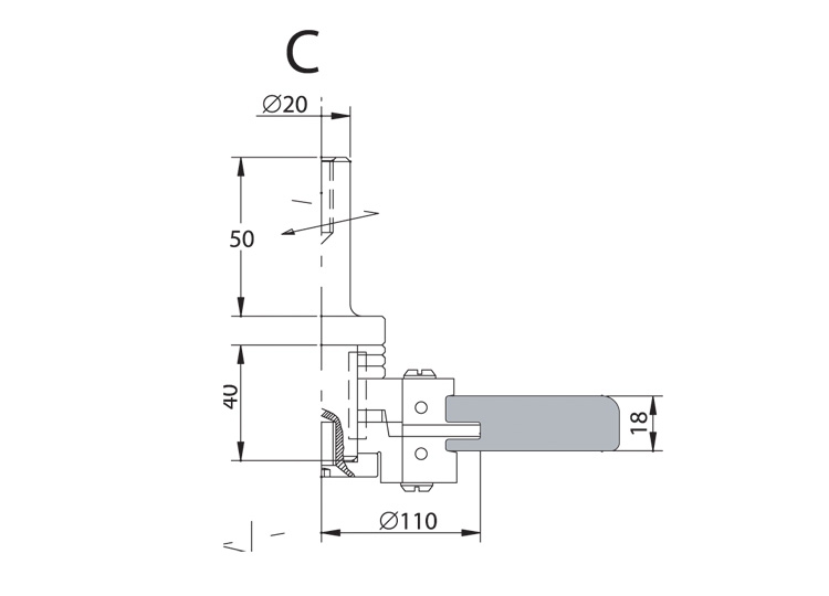 Frese pantografo per antine mdf