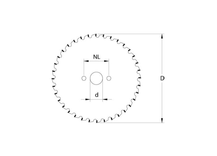Lama circolare per sezionatrici